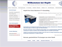 Tablet Screenshot of hoplit.com